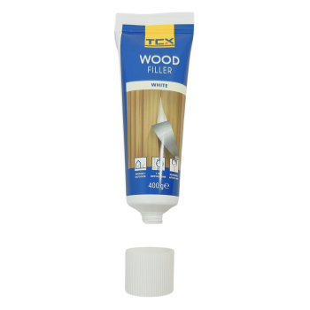 Preview: Wood Filler Repair Kit White 400g Ready-to-Use Putty for Cracks and Holes
